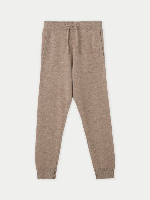 Kids Cashmere Track Pants