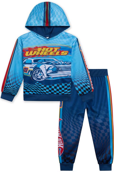 Racing Fleece Hoodie and Pants Set