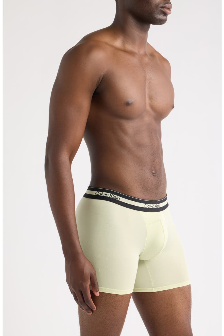 Classics 3-Pack Cotton Boxer Briefs, Alternate, color, DARK SAPPHIRE/ EM GREEN/HB