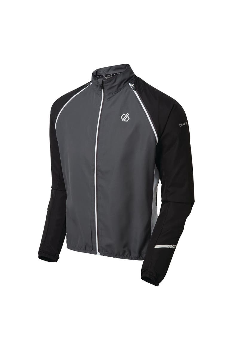 Oxidate Windshell Jacket, Alternate, color, Black and Ebony