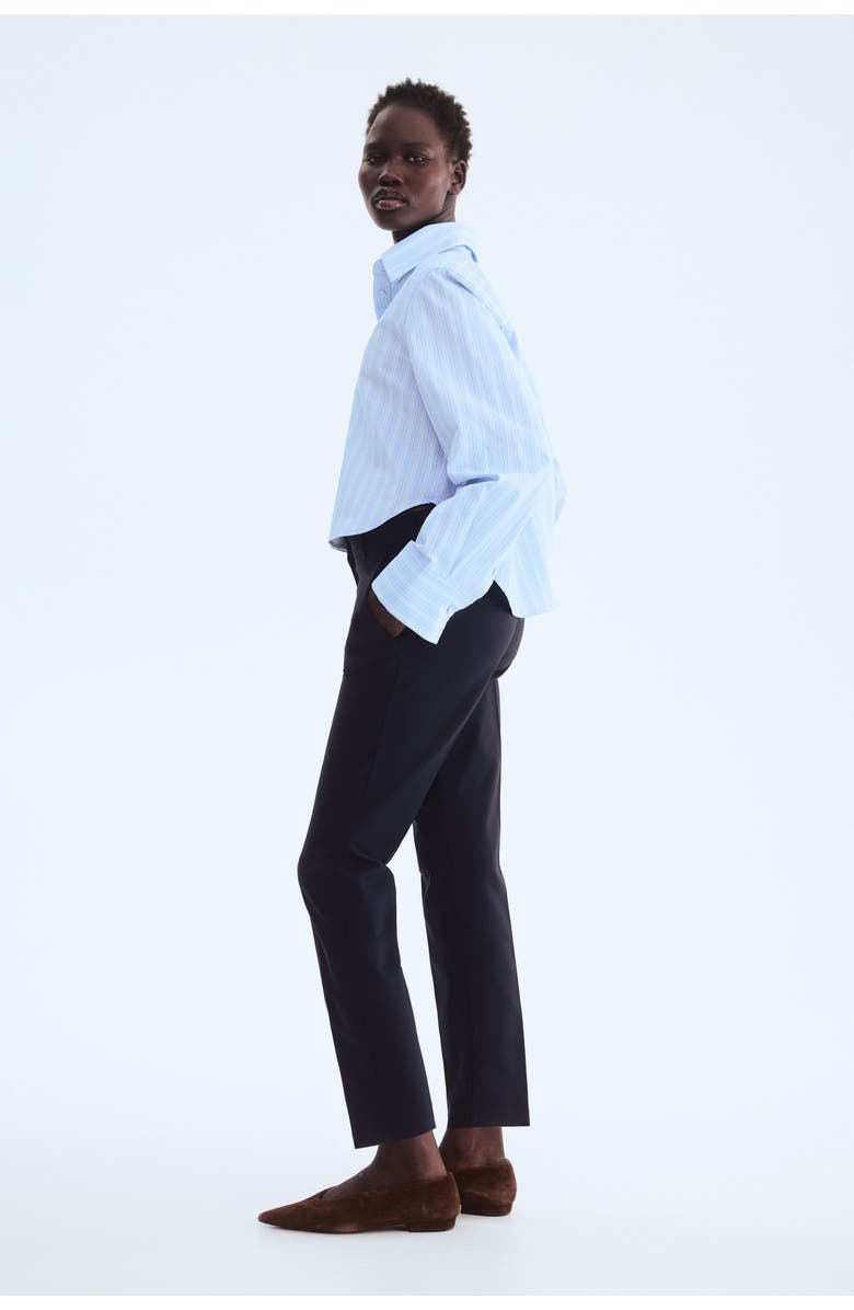 H&M Slacks, Main, color, Navy Blue