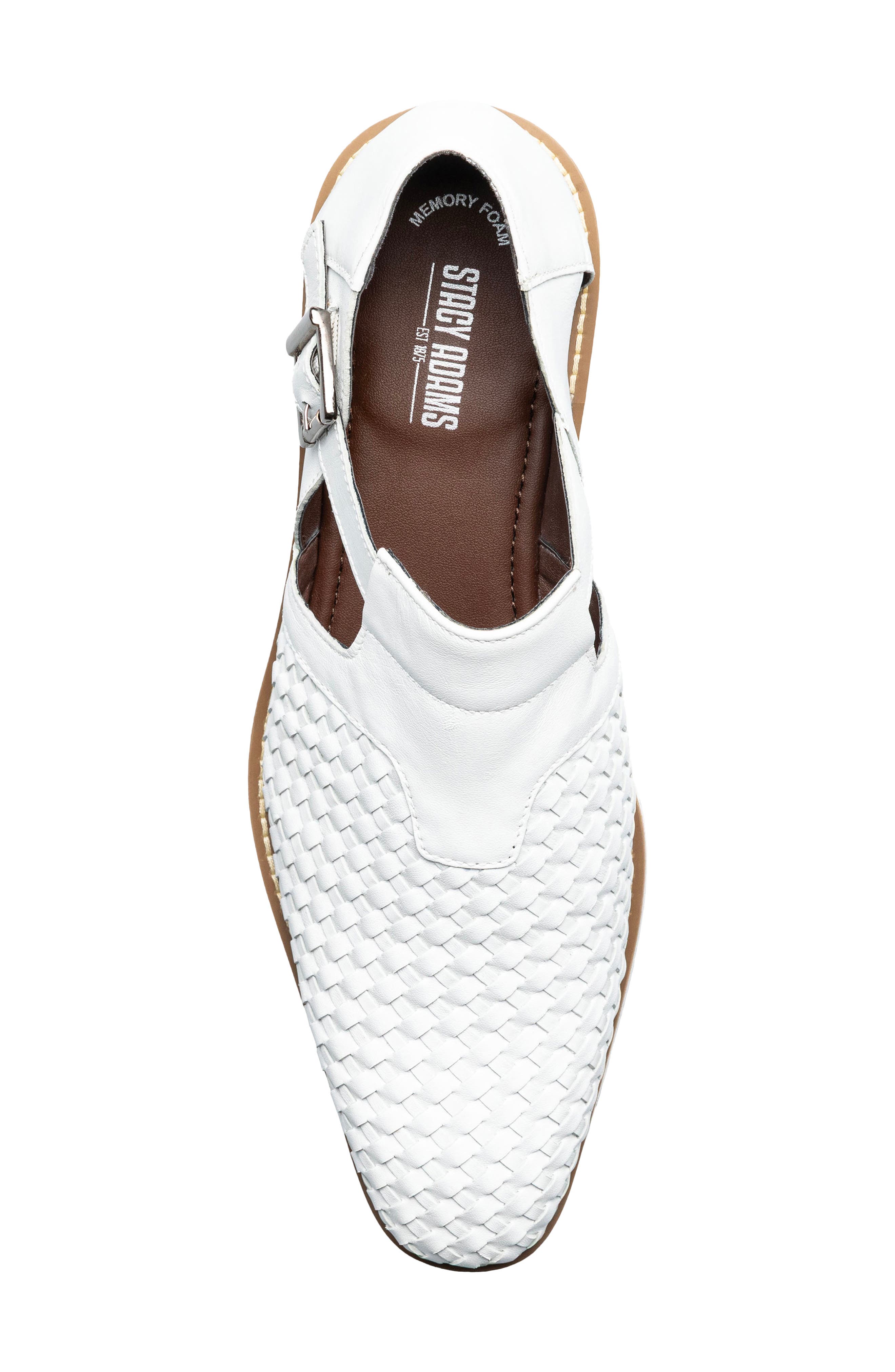 Alvarado Woven Loafer, Alternate, color, WHITE