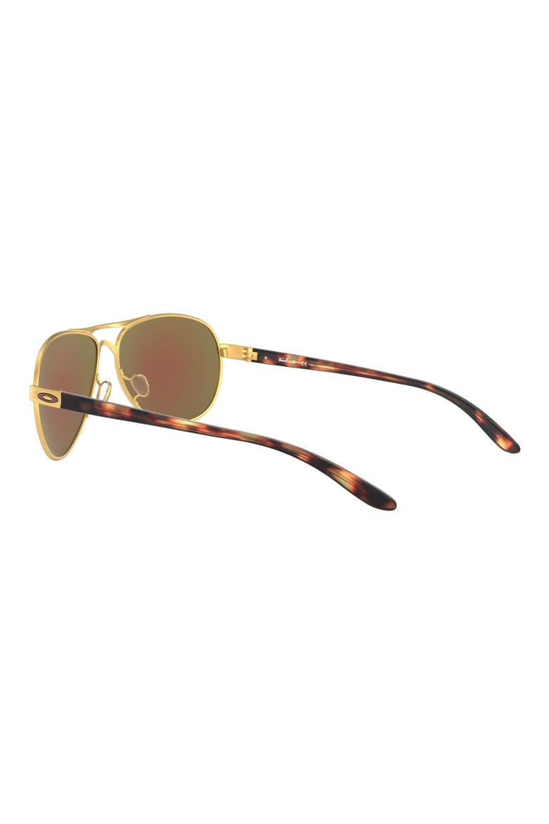 59mm Polarized Aviator Sunglasses, Alternate, color, SATIN GOLD/ PRIZM VIOLET