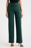 Anne Klein Embellished Hollywood Waist Pull-On Straight Leg Pants