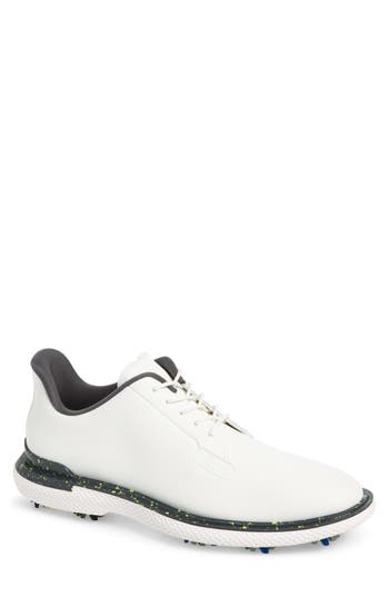 G/fore Gallivan2r G/lock Waterproof Golf Shoe In Snow/ Charcoal