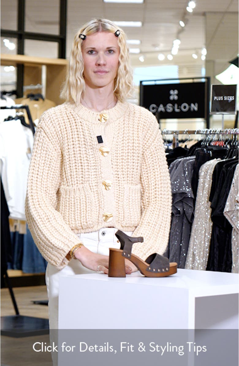 Holand Ankle Strap Platform Sandal, sales video thumbnail