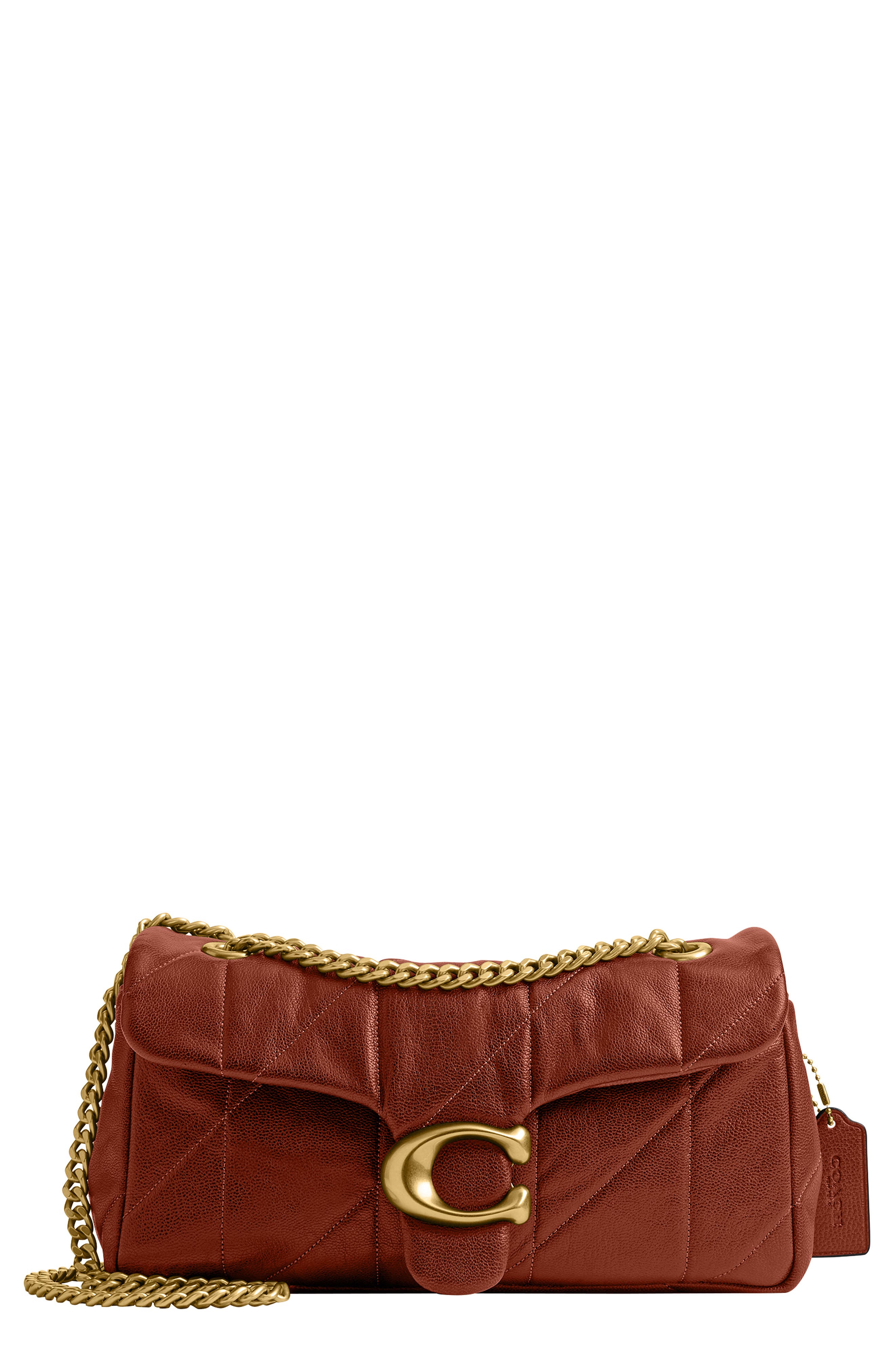 COACH Tabby 26 Soft Quilted Shoulder Bag, Main, color, B4/ Pecan