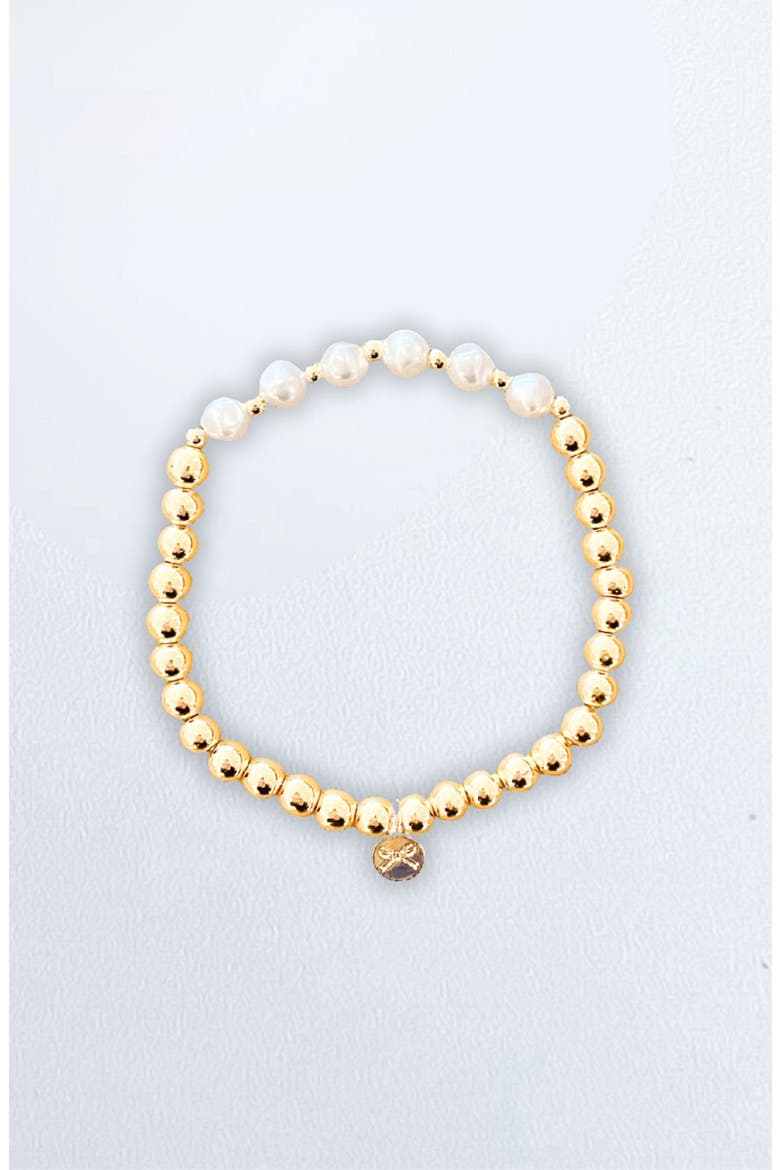 Coastal Stars Girls' Bracelet, Main, color, Gold
