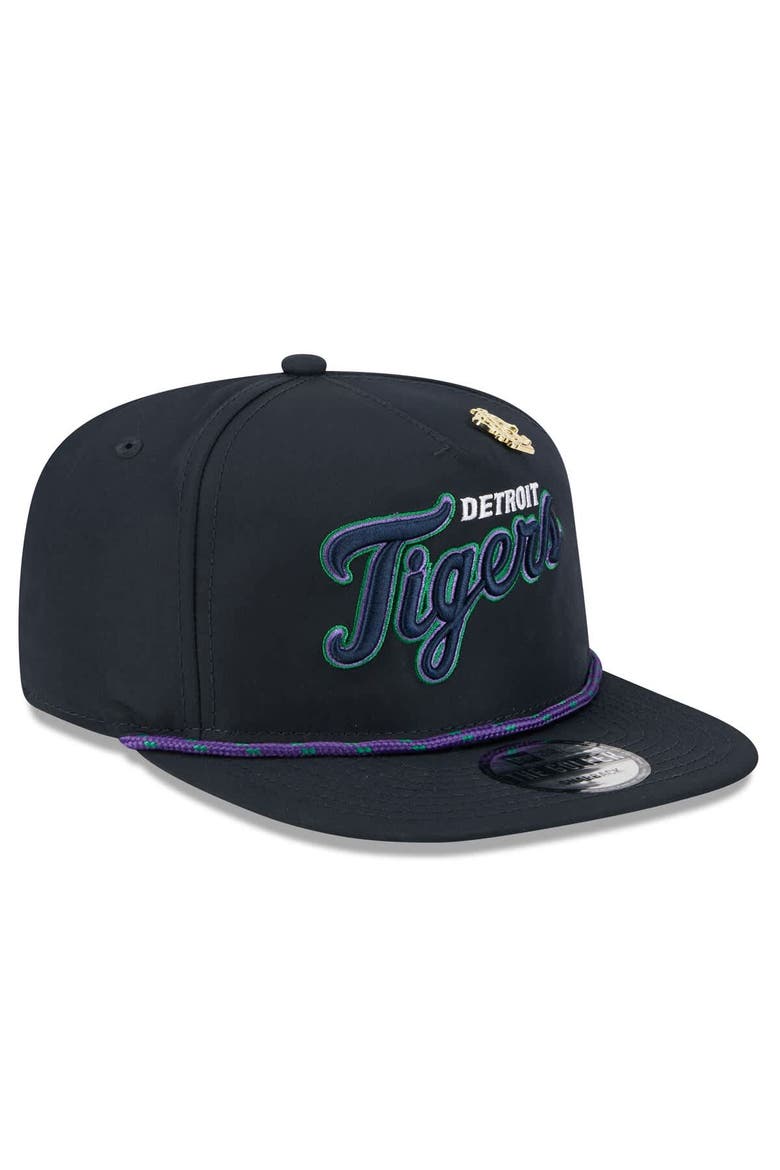 Men's New Era  Navy Detroit Tigers 2025 Big League Chew Golfer Snapback Hat, Alternate, color, Navy