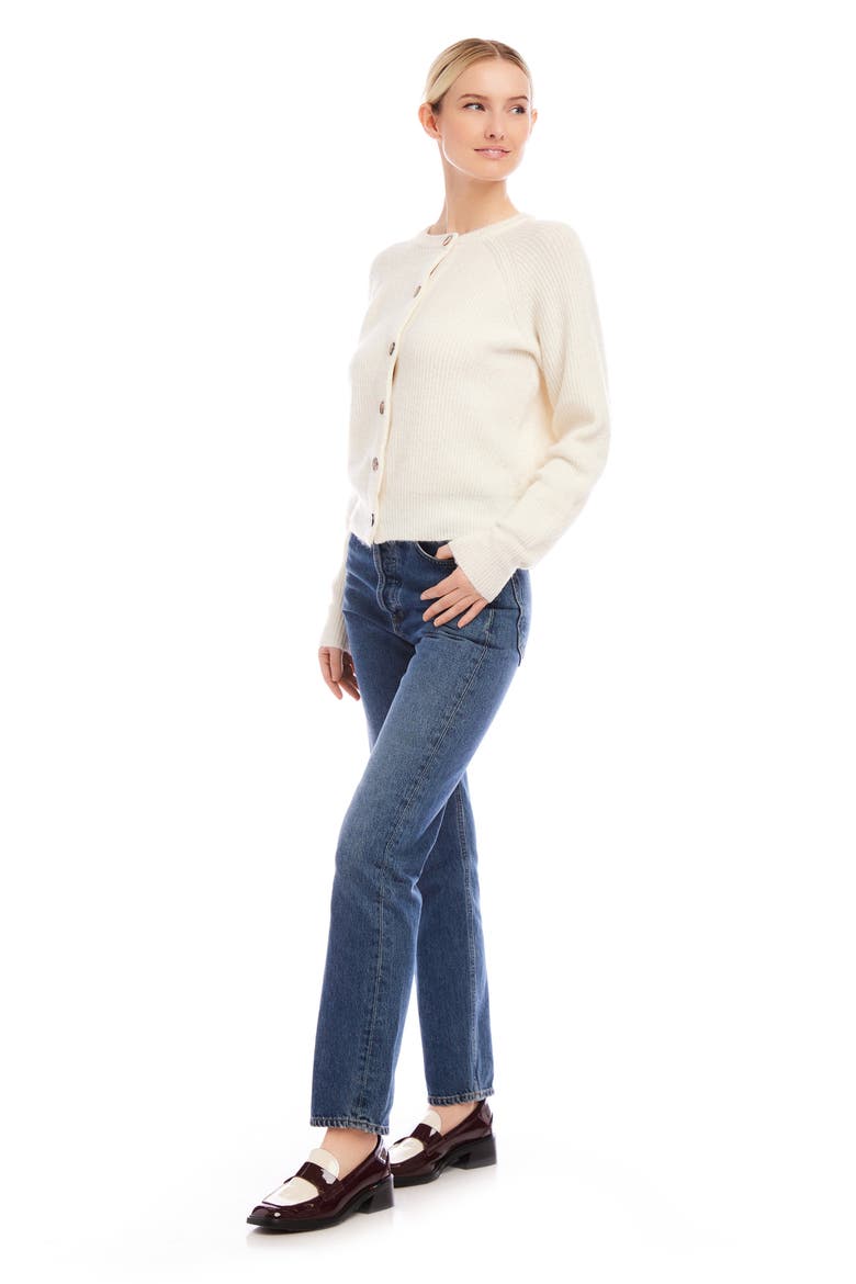 Mika Cardigan, Alternate, color, CREAM