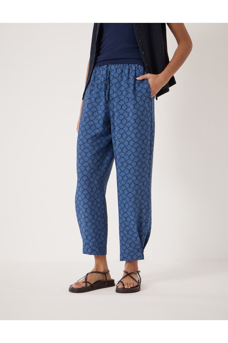 Vrai Air Flow Ankle Grazer Pants, Main, color, Seashell Navy