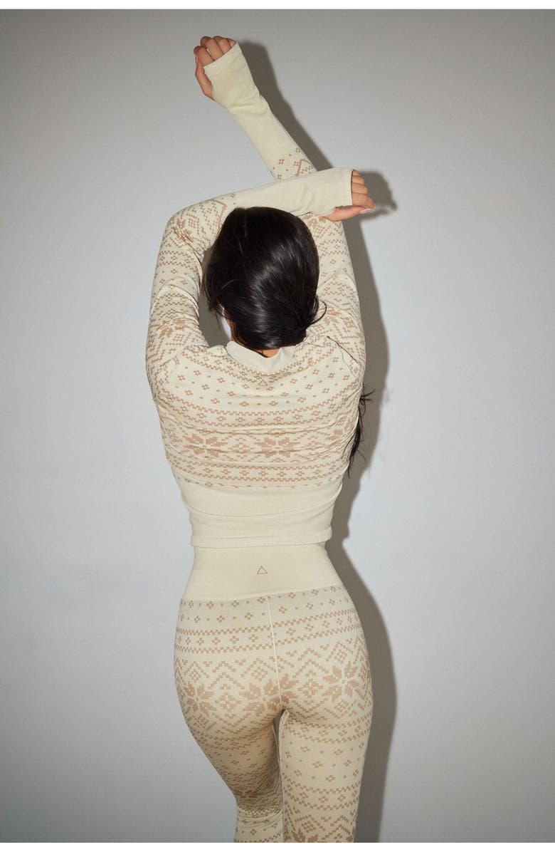 Vitality BaseLayer Henley Top, Alternate, color, Snowflake