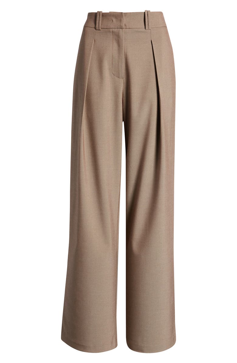 WAYF Huntington Pleated Trousers, Alternate, color, Sandelwood