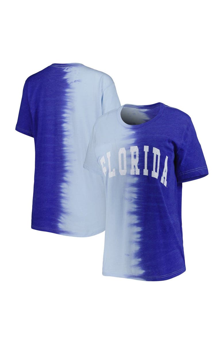 GAMEDAY COUTURE Women's Gameday Couture Royal Florida Gators Find Your Groove Split-Dye T-Shirt, Main, color, Royal