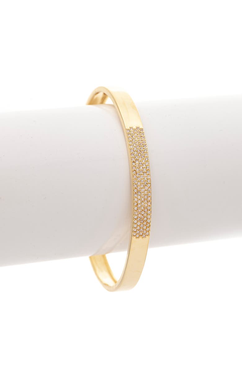 RIVKA FRIEDMAN Satin CZ Bangle, Alternate, color, 