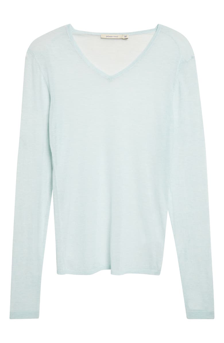 Paloma Wool Losa Sheer Sweater, Main, color, 125 - Tourquoise