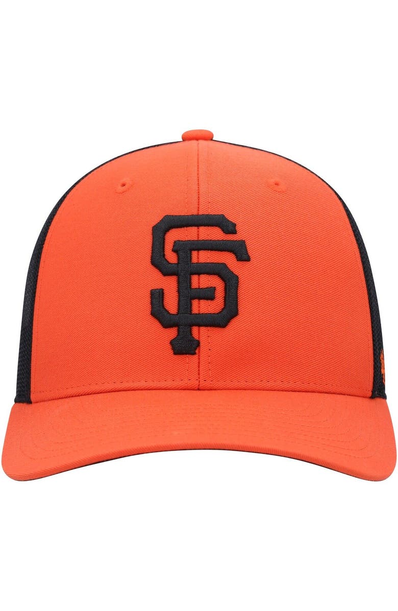 '47 Men's '47 Orange San Francisco Giants Secondary Trucker Snapback Hat, Alternate, color, Orange