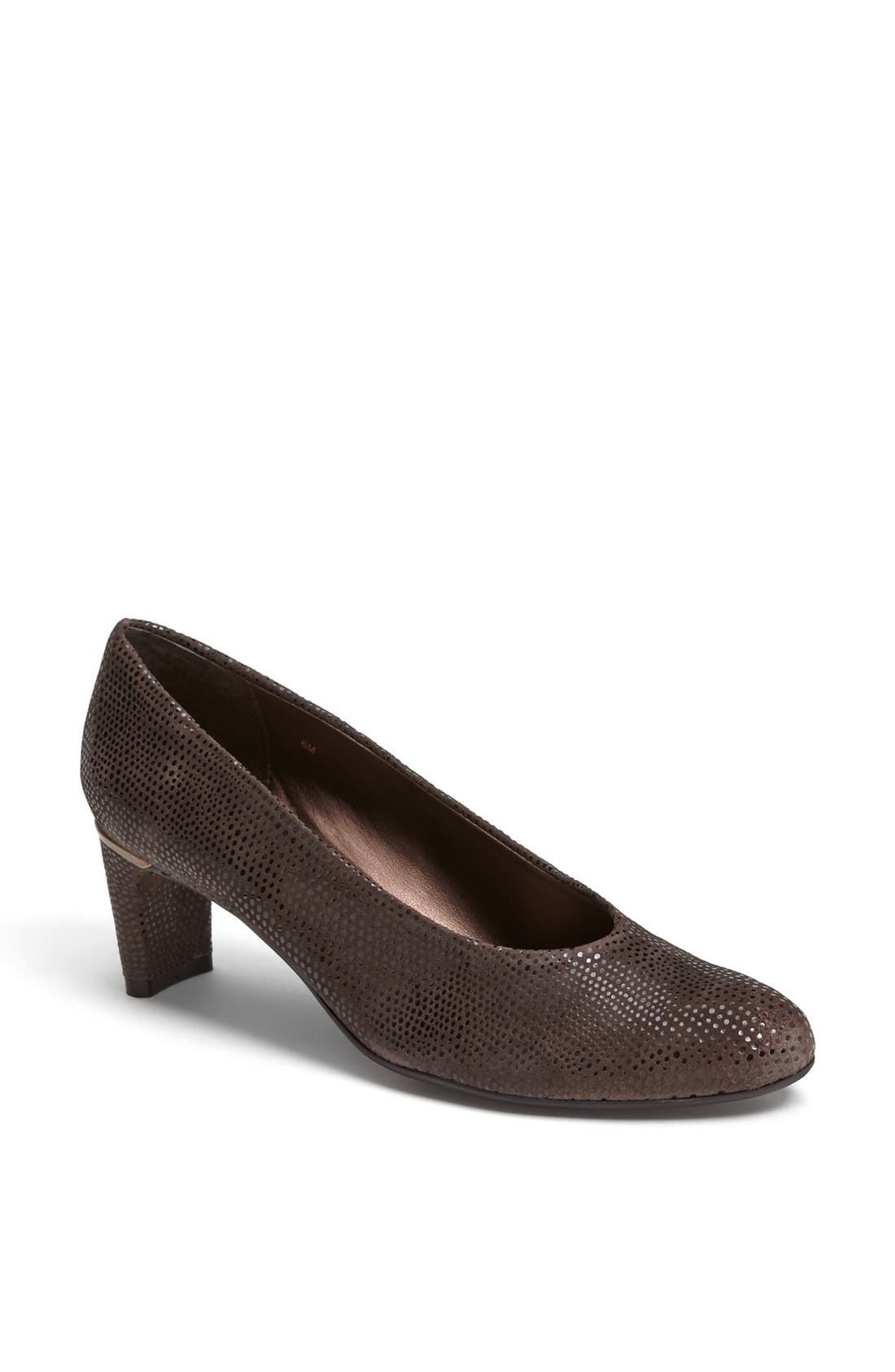 'Dayle' Pump, Main, color, BROWN