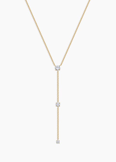 Jade Lariat Necklace