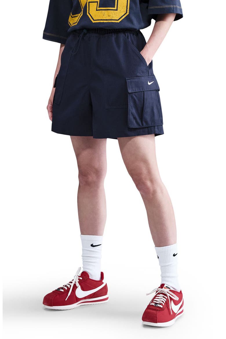 Sportswear Loose Fit 5-Inch Cargo Shorts, Main, color, MIDNIGHT NAVY/ SAIL