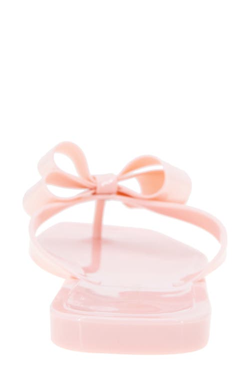 Bcbgeneration Lima Bow Jelly Sandal In Ballet