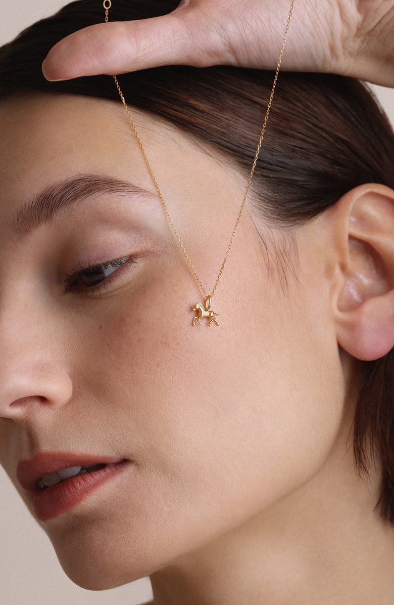 Adina Reyter Horse Mini Charm, Alternate, color,