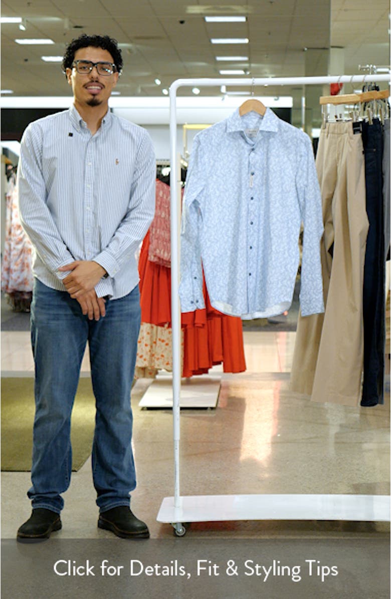 Devon OoohCotton<sup>®</sup> Floral Button-Up Shirt, sales video thumbnail