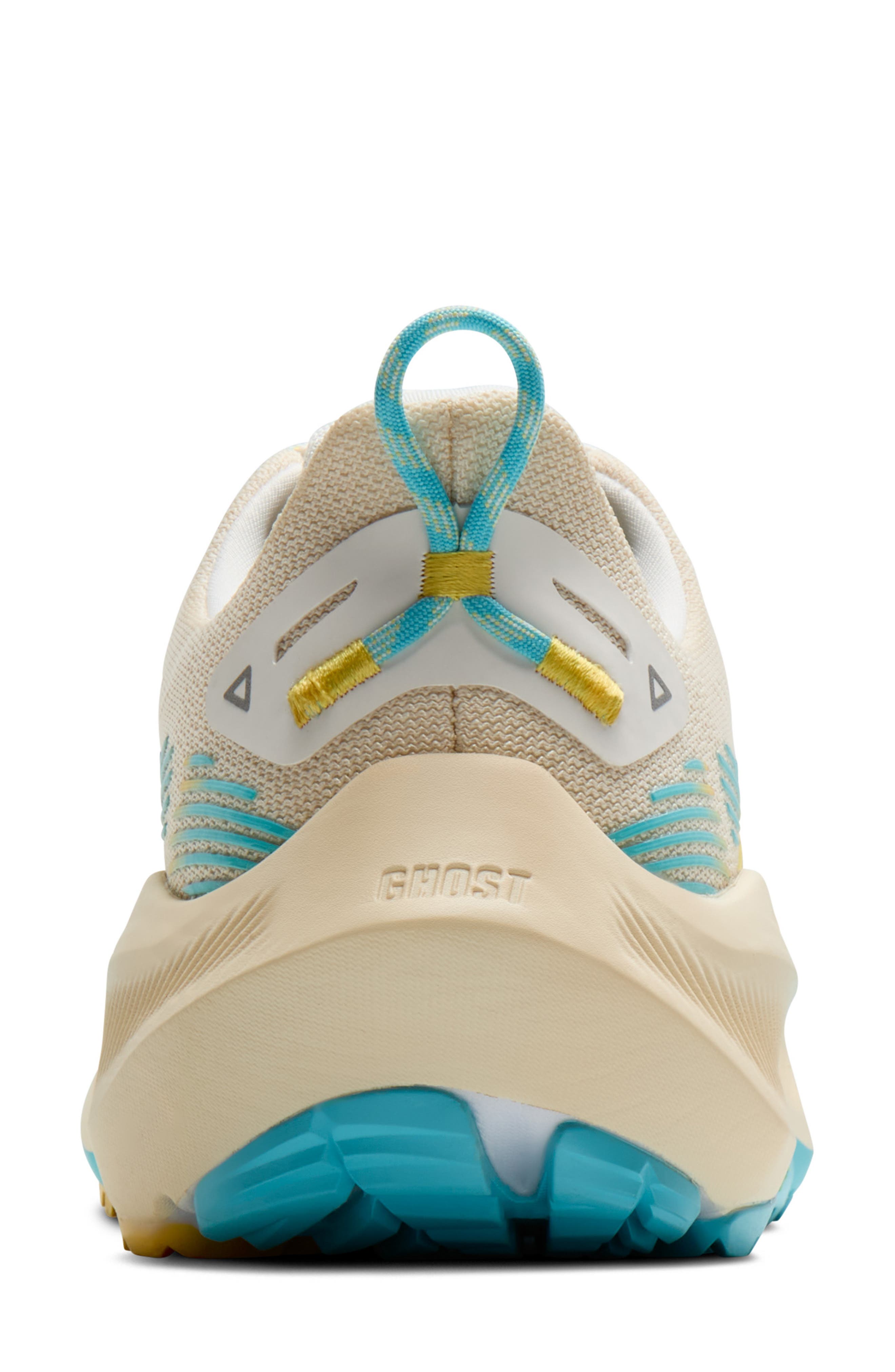 Brooks Ghost Trail Running Shoe, Alternate, color, Sand/ Star White/ Golden Hour