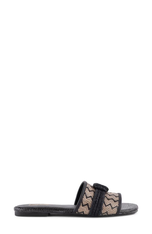 Seychelles Blondie Slide Sandal In Black/natural