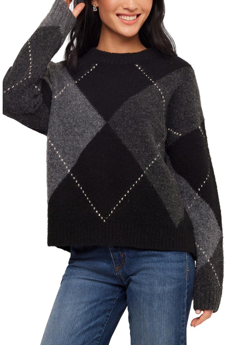 Argyle Sweater, Main, color, MULTI COLOR