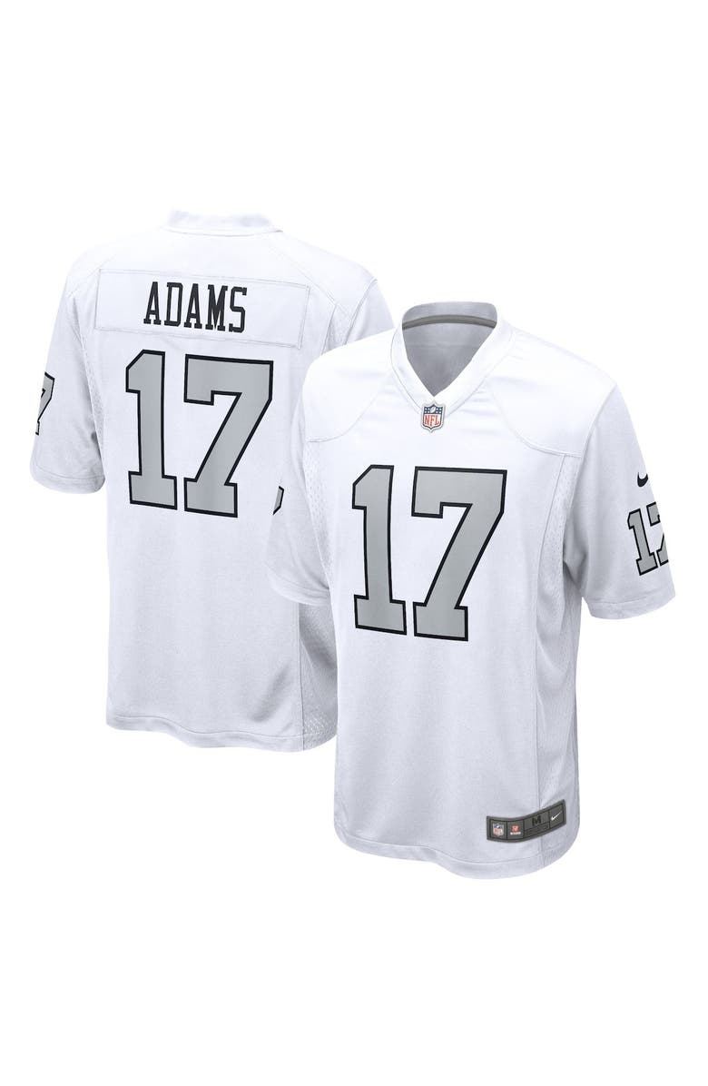 Nike Men's Nike Davante Adams White Las Vegas Raiders Alternate Game Jersey, Alternate, color, 