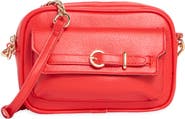 Madden Girl Textured Faux Leather Camera Bag