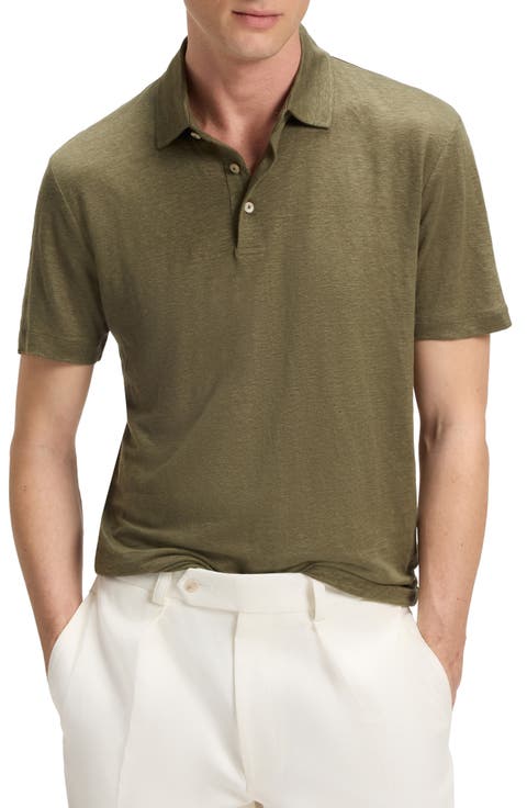 x Beckham Parris Linen Polo
