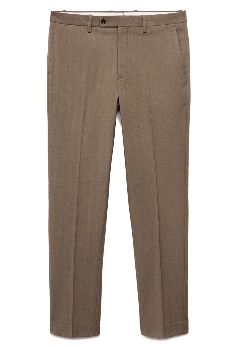 Slim Fit Dress Pants, Main, color, BEIGE