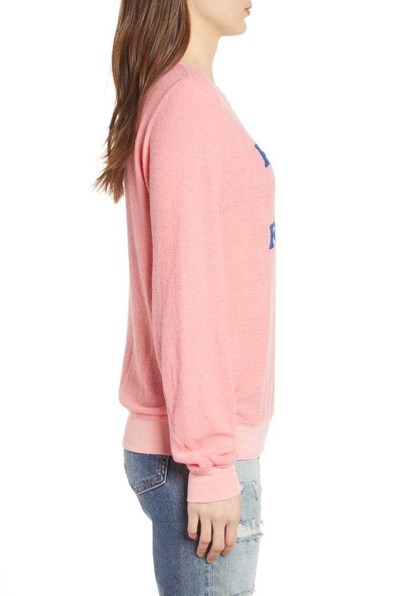 Pardon My French Sweatshirt, Alternate, color, PEACH CRUSH