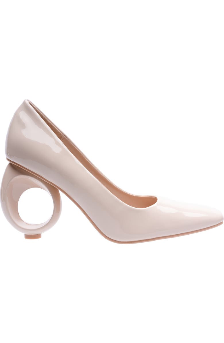 NINETY UNION Blast Square Toe Pump, Alternate, color, Bone
