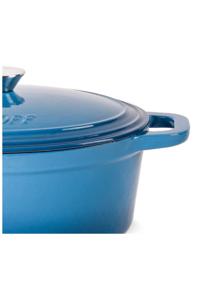 Neo 6-Piece Cast Iron Dutch Oven Cookware Set, Alternate, color, BLUE