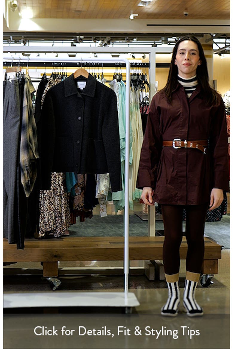Wool Blend Short Jacket video