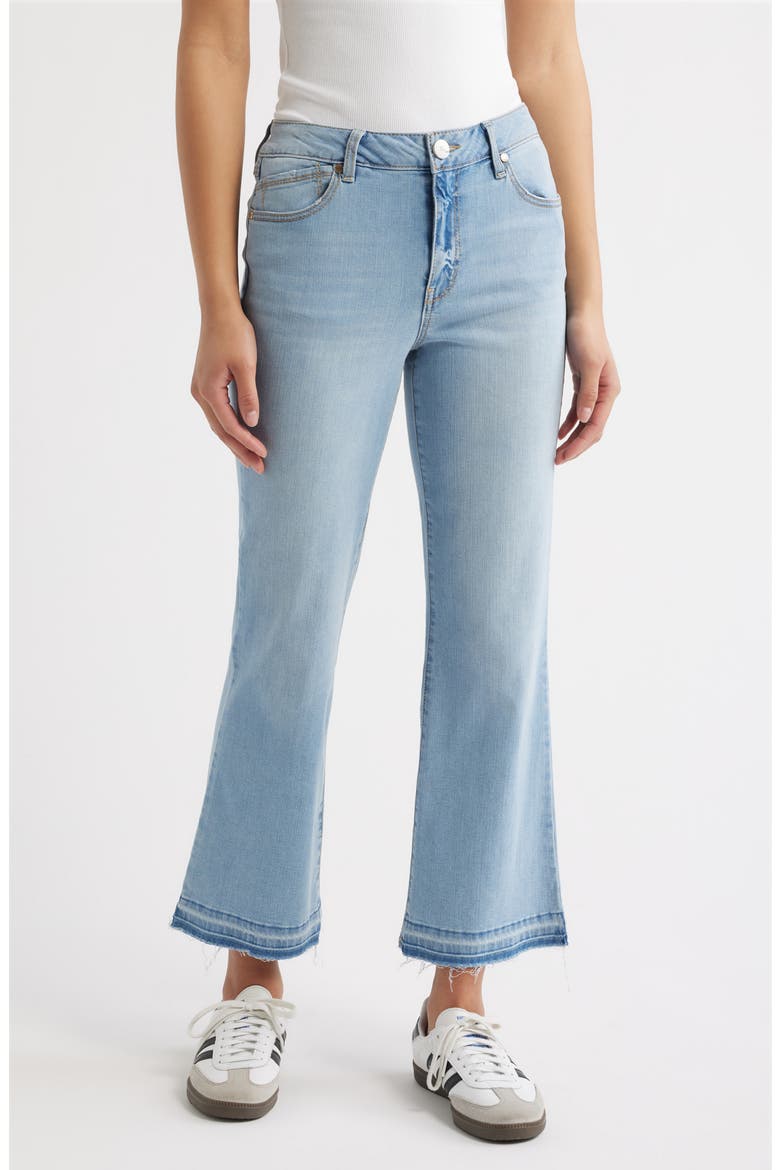 Release Hem High Waist Demi Bootcut Jeans, Main, color, HARMONY