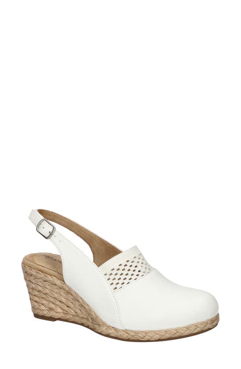 Aloha Slingback Espadrille Wedge Pump (Women)