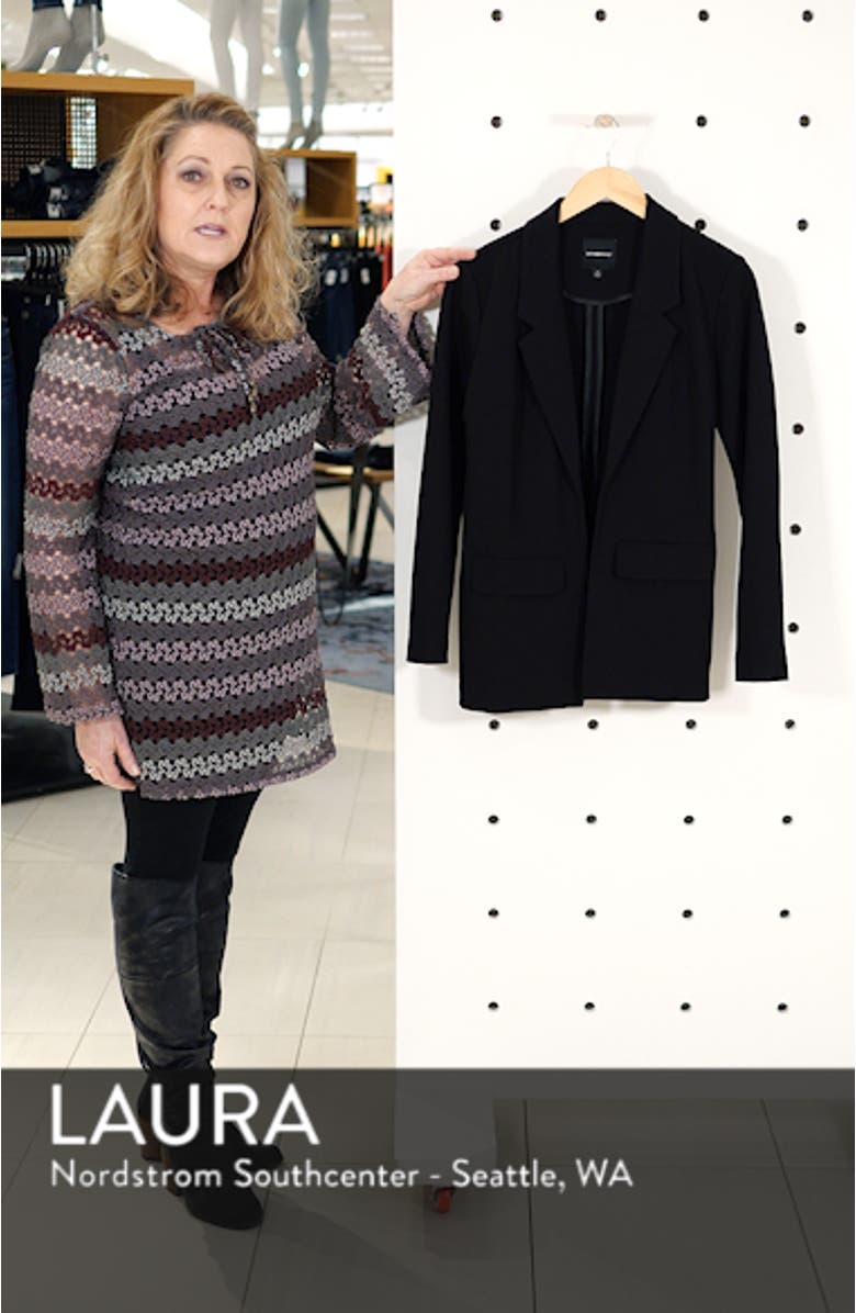 Knit Boyfriend Blazer, sales video thumbnail