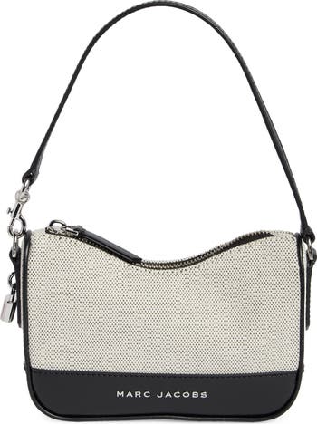 Marc Jacobs Drifter Canvas & Leather Convertible Shoulder