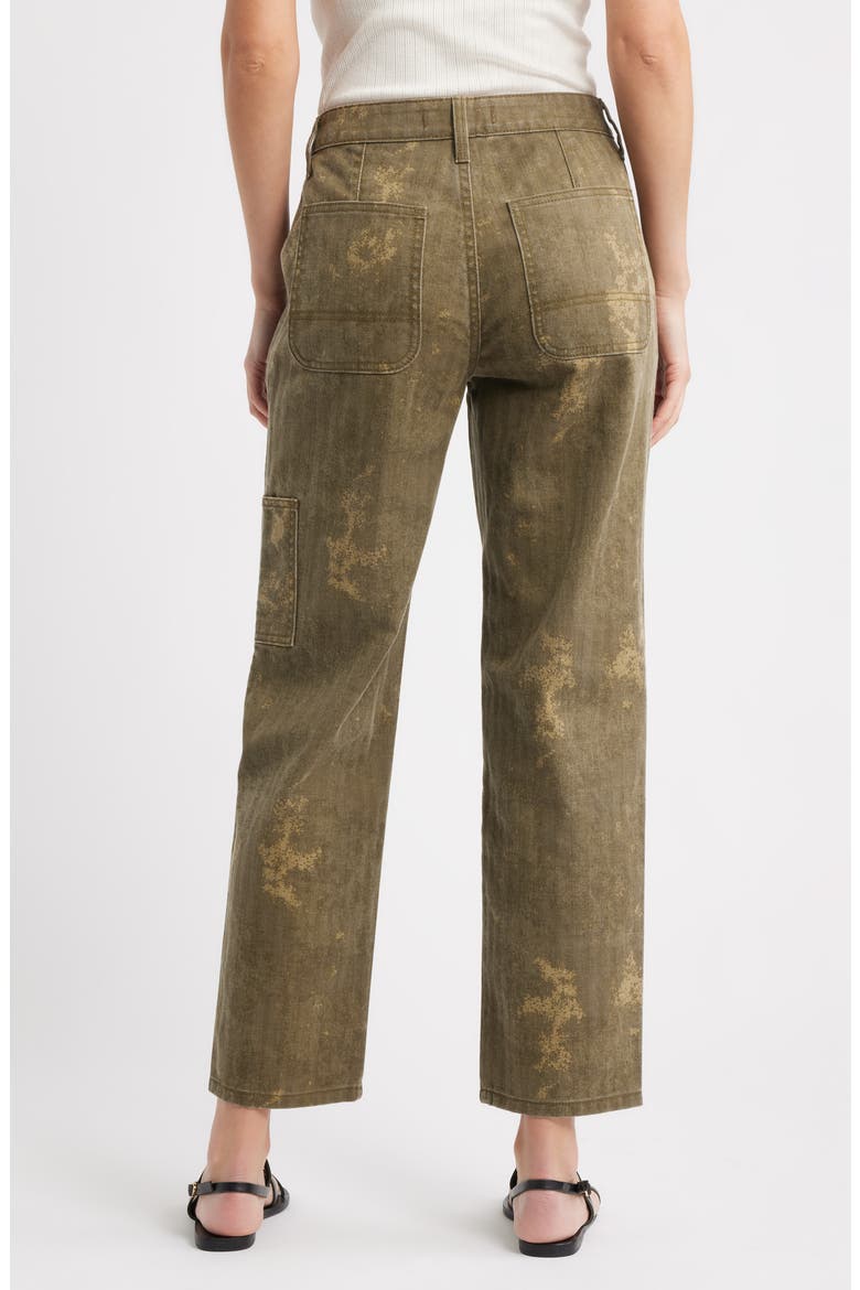 Straight Leg Carpenter Jeans, Alternate, color, OLIVE