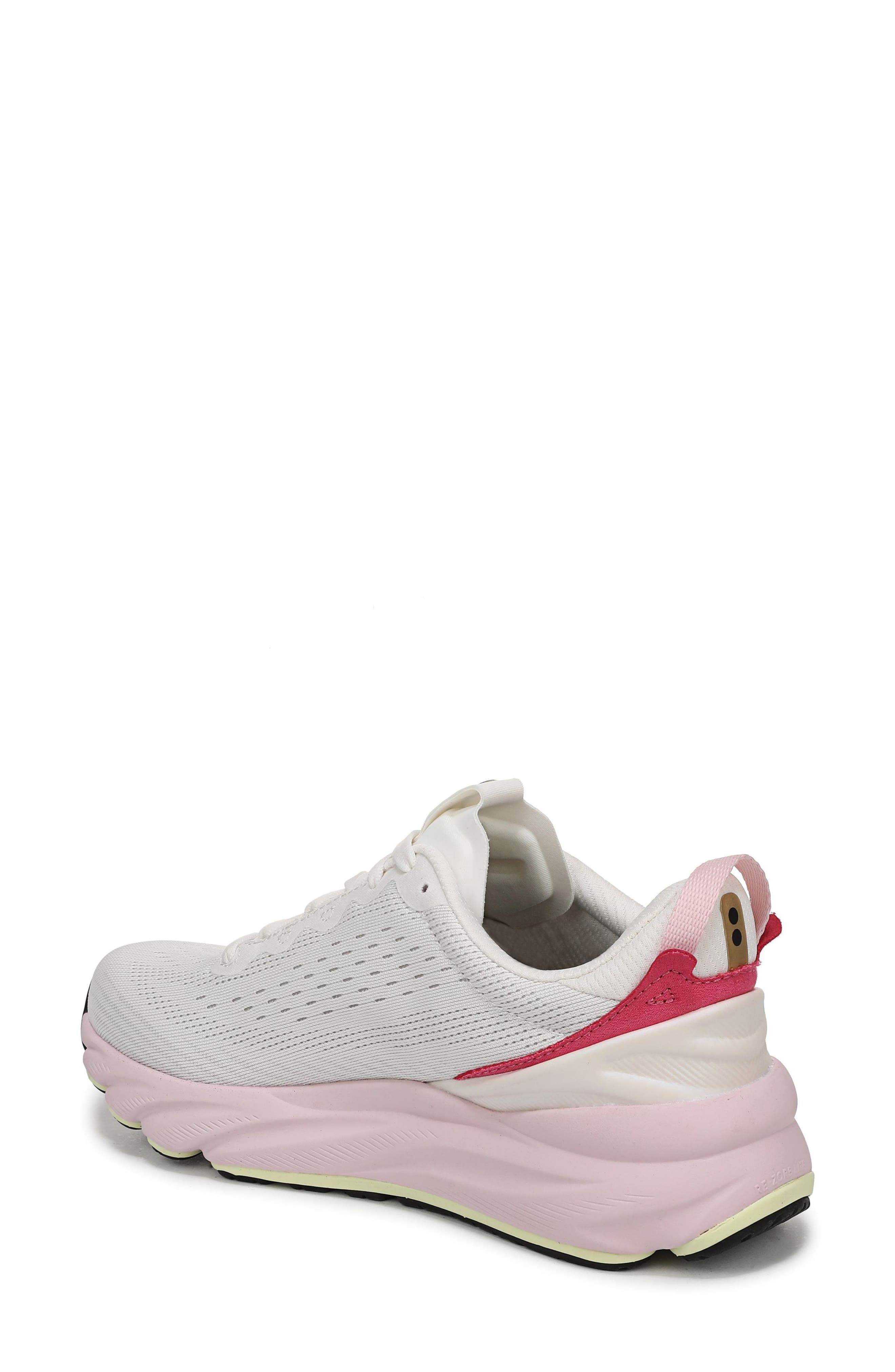 Distance LX Running Sneaker, Alternate, color, BRILLIANT WHITE