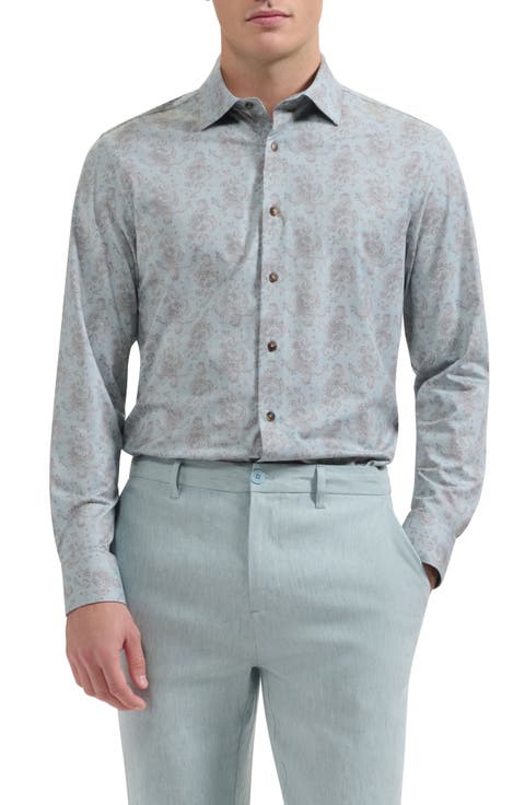 Jimmy OoohCotton® Paisley Button-Up Shirt