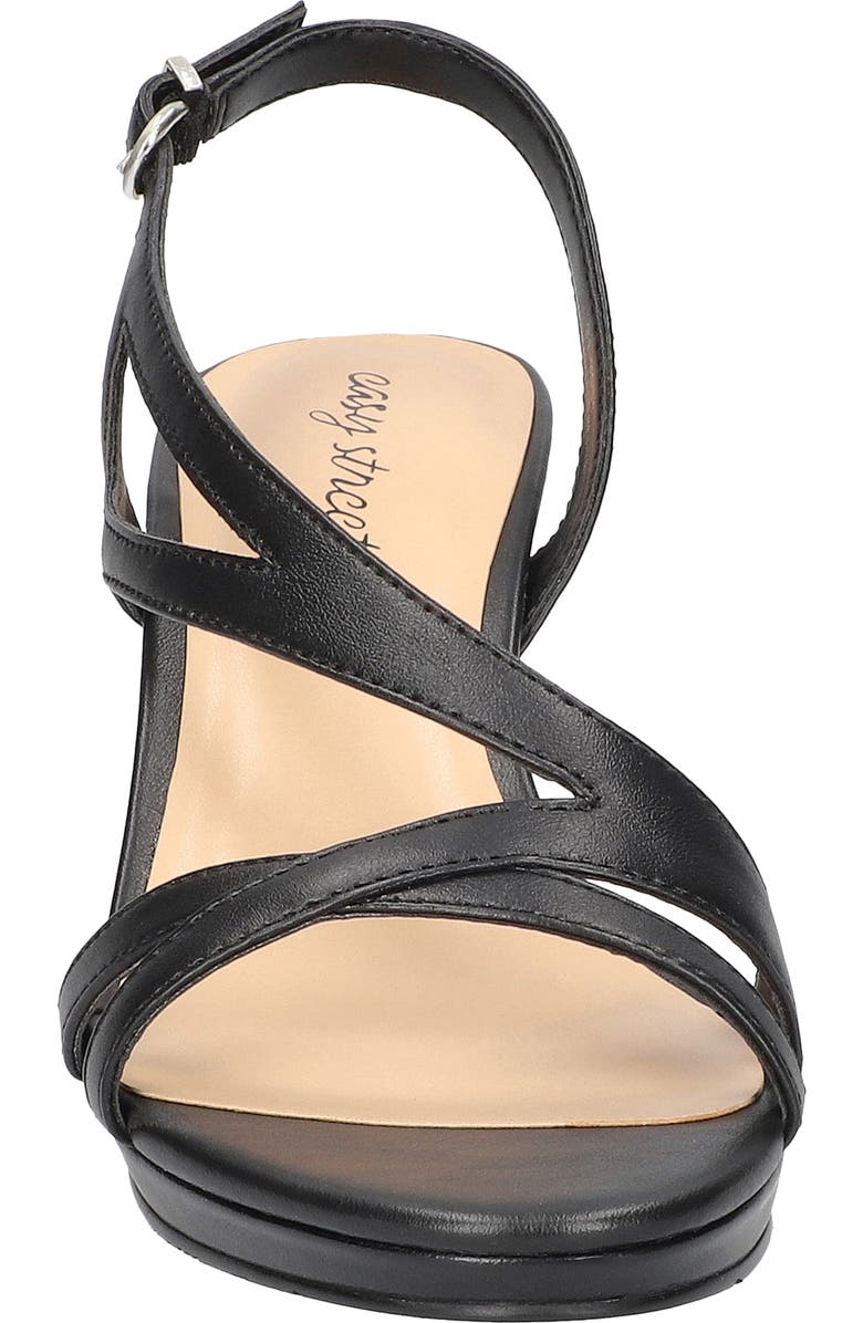 EASY STREET Radiant Slingback Sandal, Alternate, color, Black