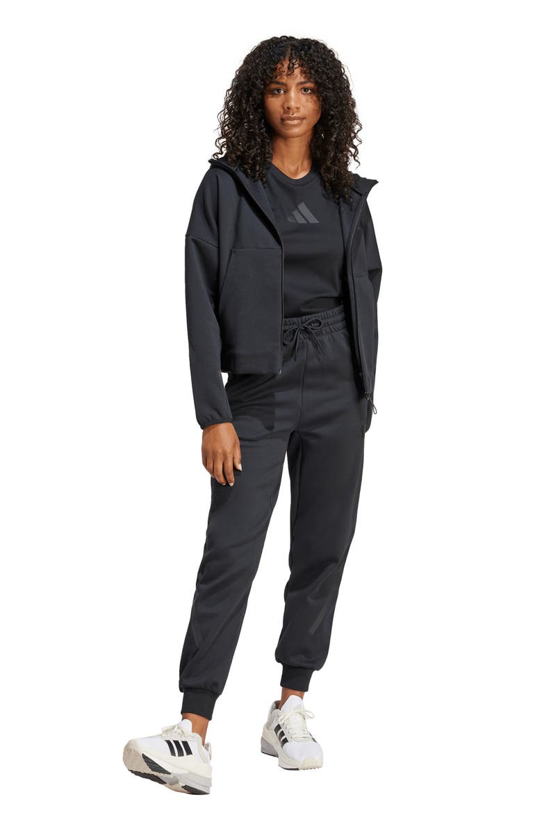 adidas Z.N.E. Hoodie, Alternate, color, Black