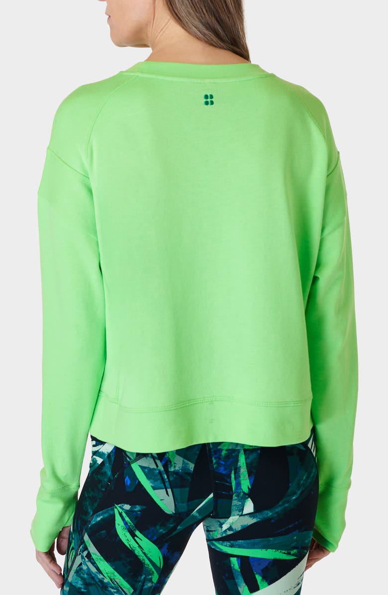 Sweaty Betty After Class Crop Sweatshirt, Alternate, color, 
