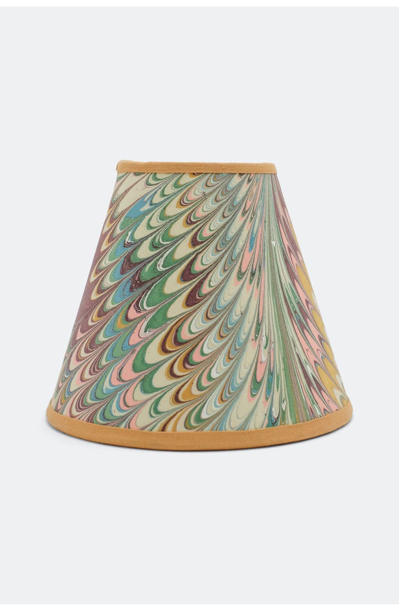 Inner Child Clip On Chandelier Sconce Lampshade, Main, color, Flatiron Feather - 6"