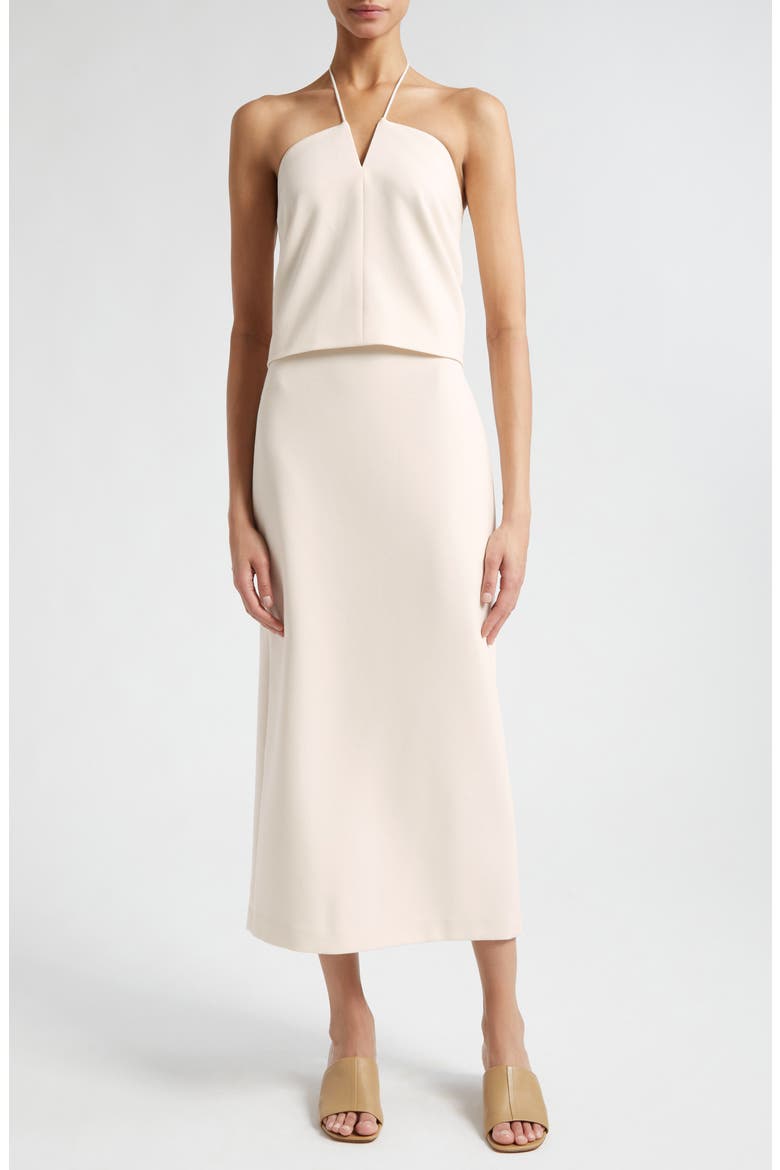 Lean Maxi Pencil Skirt, Alternate, color, OFF WHITE